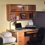 Example of the latest cadet room.  We did not have laptops!